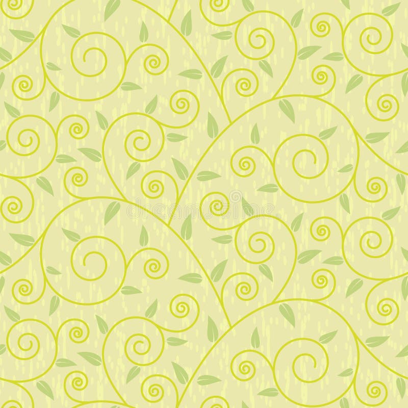 Vintage seamless floral pattern vector illustration