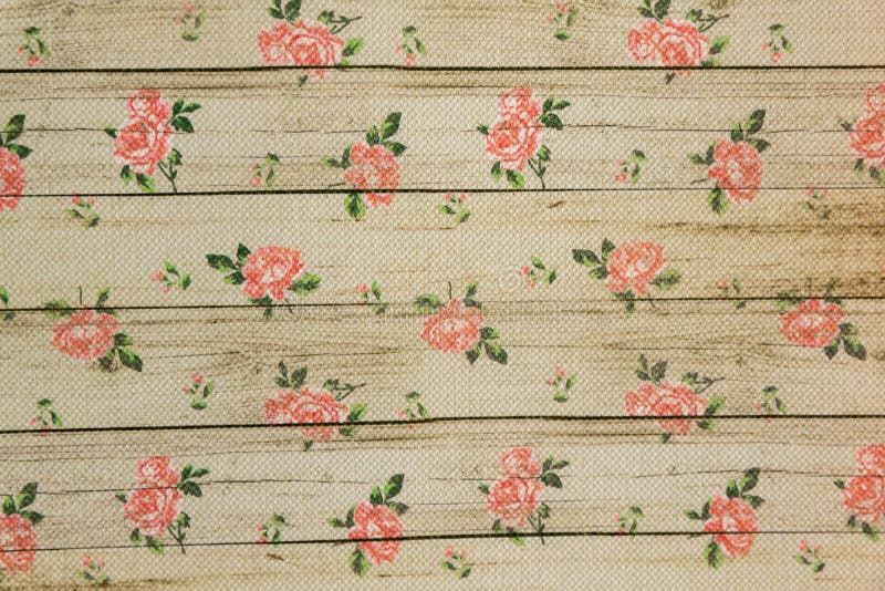 Vintage shabby chic flowery floral background