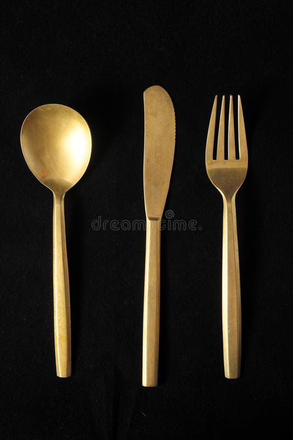 Vintage Silver Flatware stock photo. Image of mealtime 44651970