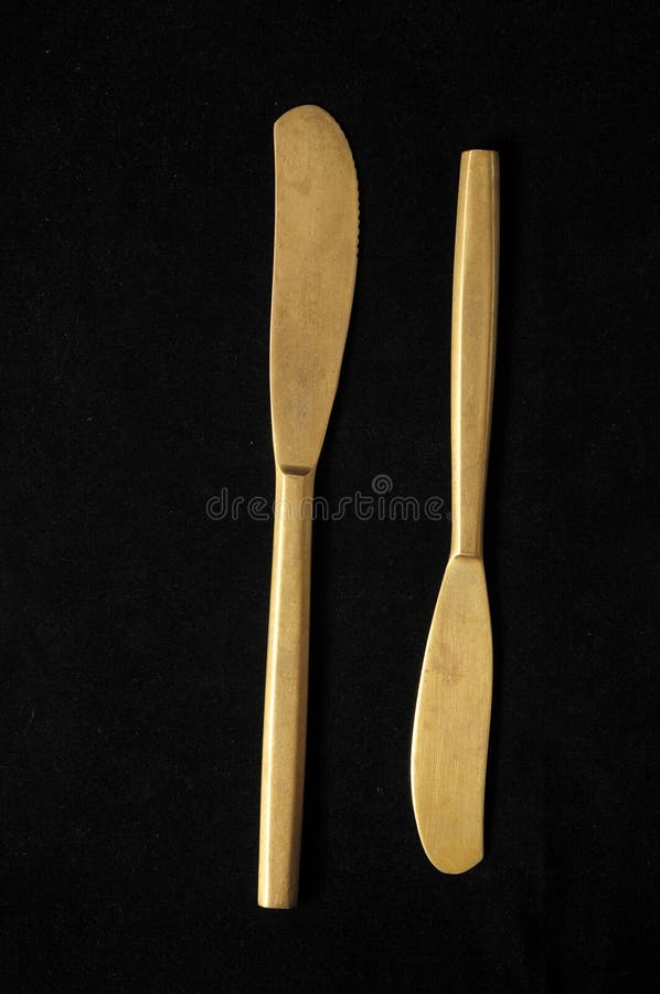 Vintage Silver Flatware stock image. Image of knife, lunch 34663327