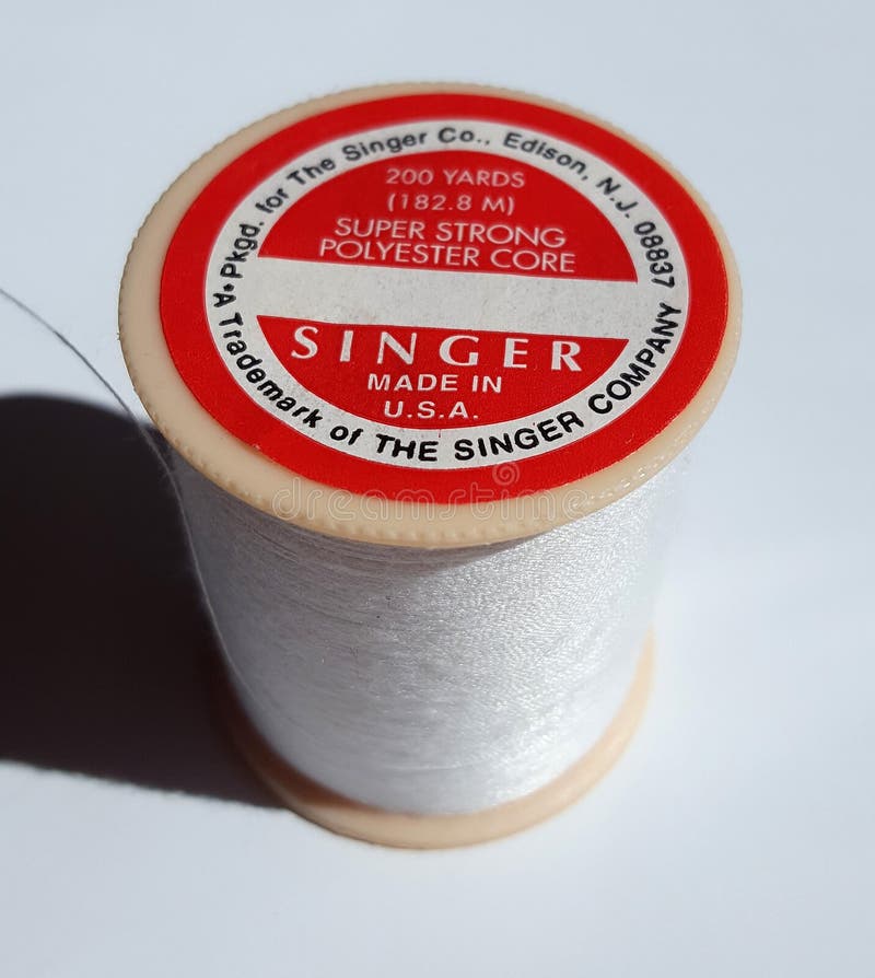 Vintage Singer Thread Made in the USA Editorial Photography - Image of  singer, american: 141808887