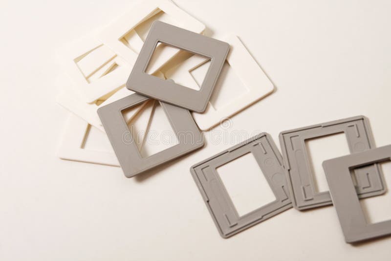 Vintage slide photo frame stock photo. Image of slide 48005628