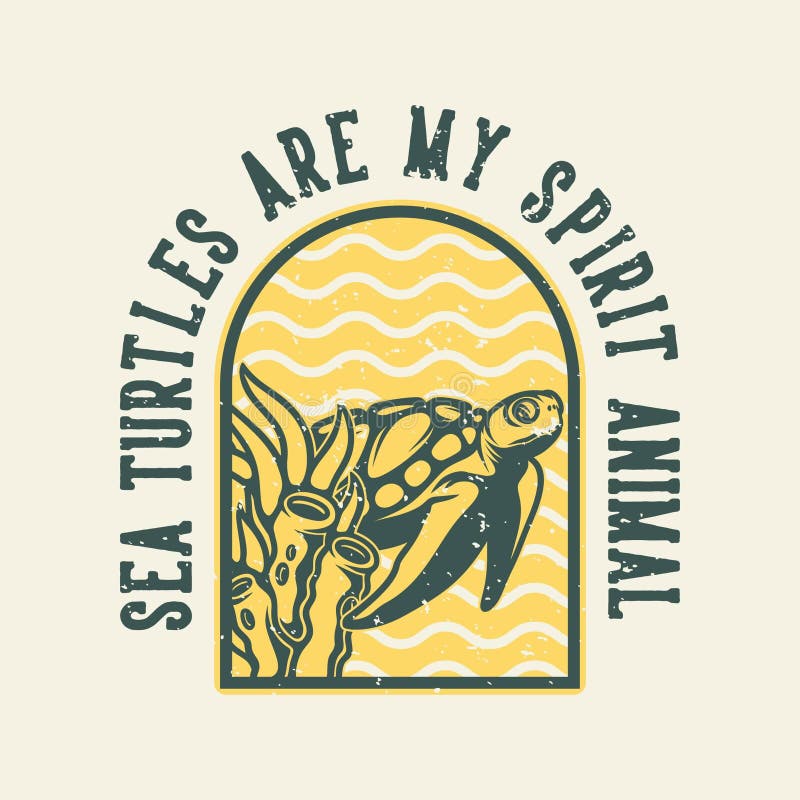 Turtles Are My Spirit Animal T-Shirt Vintage Turtles Are My Spirit Animal T-Shirt Vintage