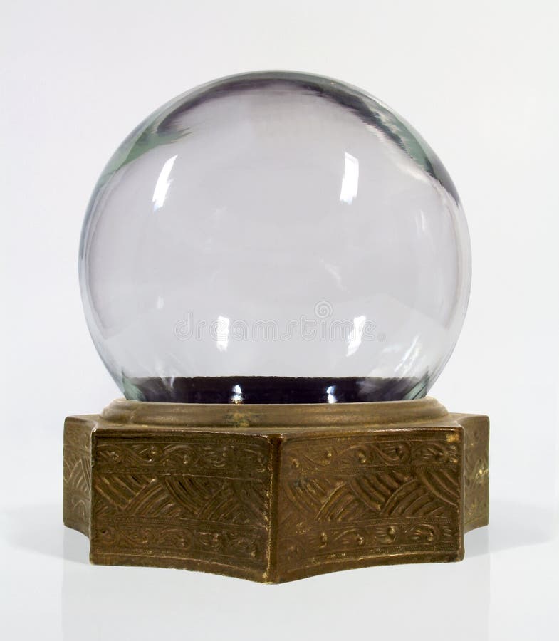 Vintage snow globe stock image. Image of dome, fortune 7916263