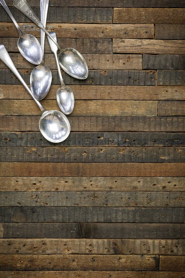 Download Vintage Spoons Wooden Background Flat Lay Instagram Mockup Stock Photo - Image of copy, fork ...