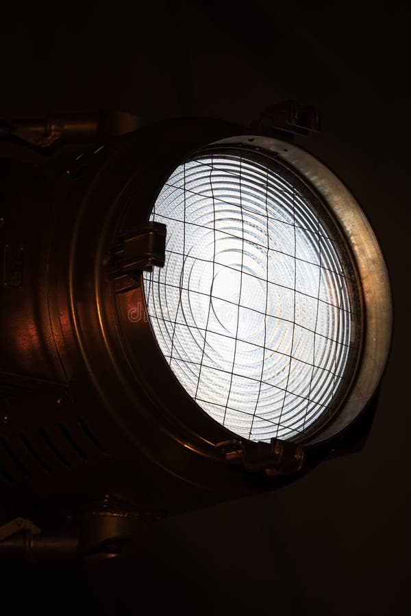 Vintage Spotlight for Work in a Film Studio or Professional Photo