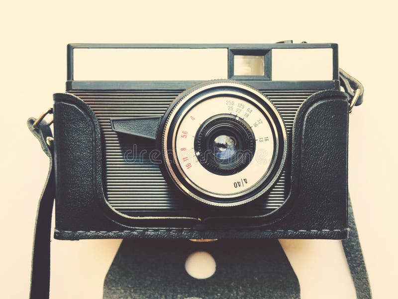 Vintage Still Photography 35 Mm Camera Stock Image Image of