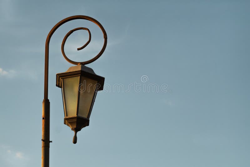 Vintage street lamp