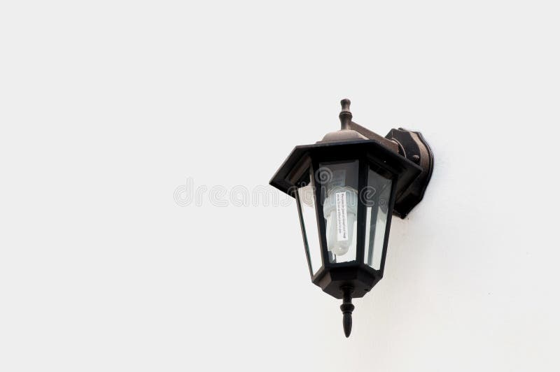 Vintage street light lamp