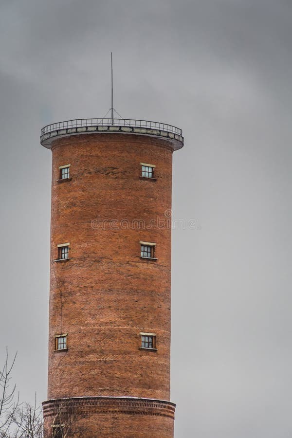 Brick water tower