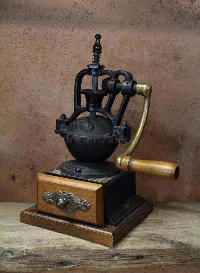 Vintage Styled of Old Coffee Grinder Stock Photo Image of life, dark