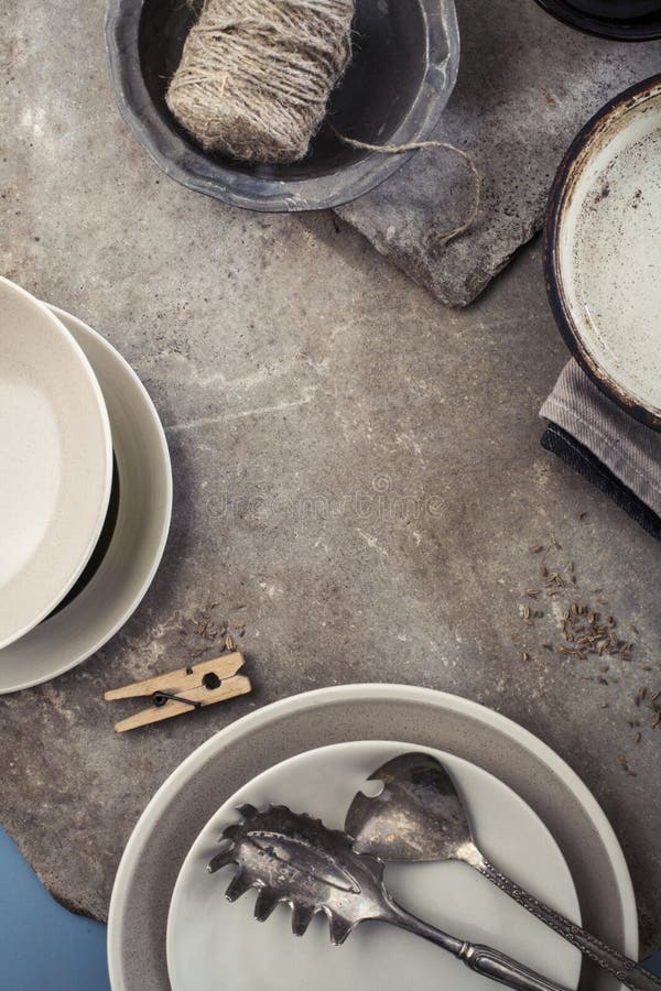 Vintage tableware stock image. Image of life, home, antique 42810565