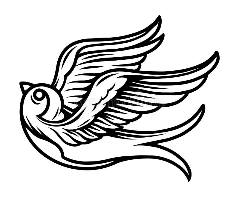 Download Swallow Vintage Tattoo Stock Illustrations 1 342 Swallow Vintage Tattoo Stock Illustrations Vectors Clipart Dreamstime