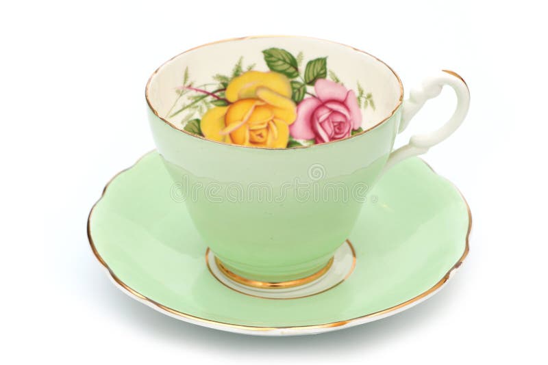 Vintage Tea Cup royalty free stock images