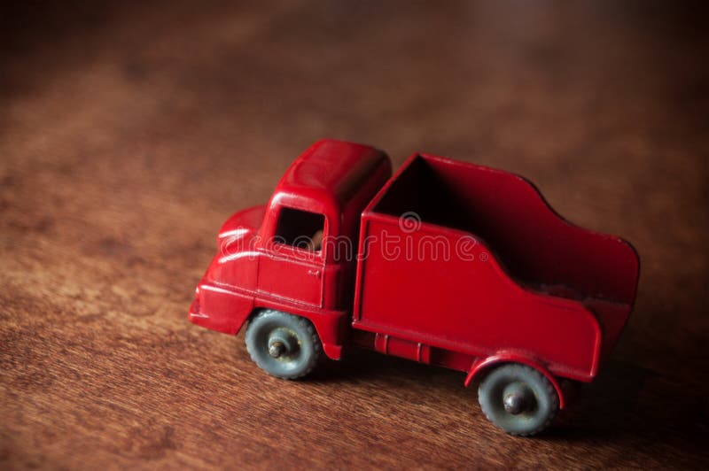 Vintage toy diecast truck