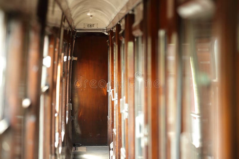 Vintage train carriage royalty free stock image
