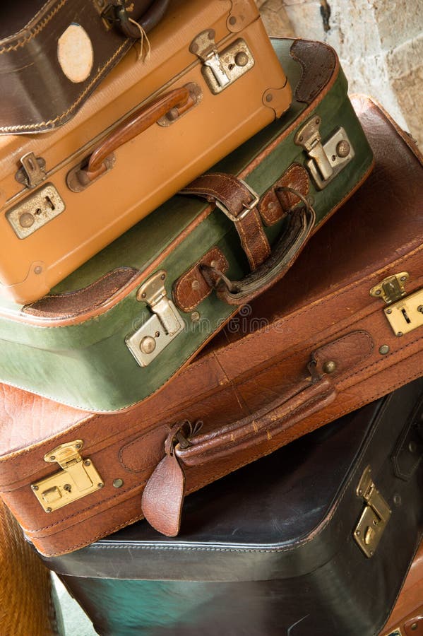 Vintage travel bags stock photo. Image of journey, grunge 55102886