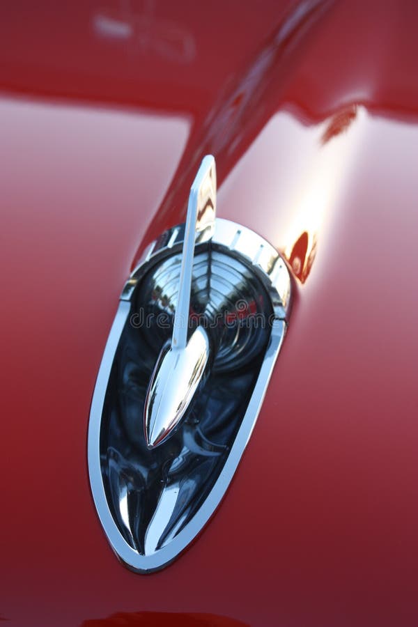 Vintage Turn Signal Indicator Stock Photo - Image of restoration