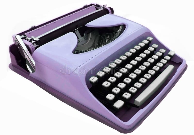 40+ Typewriter Purple Retro Revival Paper Stock Photos, Pictures &  Royalty-Free Images - iStock