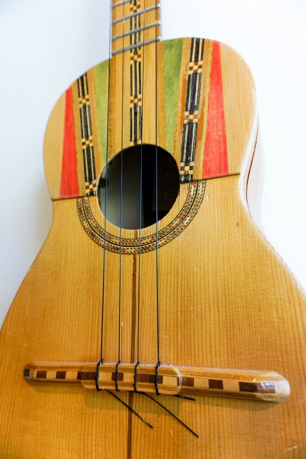 Vintage Ukulele Hanging on the Wall Stock Image Image of guitar