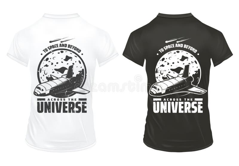 Vintage Universe Research Prints Template stock illustration Vintage Universe Research Prints Template stock illustration
