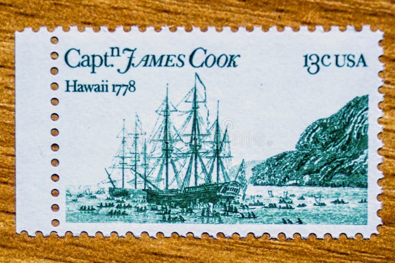 Vintage USA postage stamp stock images