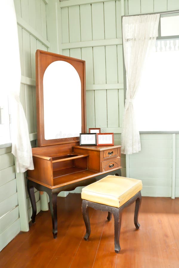 Vintage vanity table stock photo. Image of markup, memories 23898412