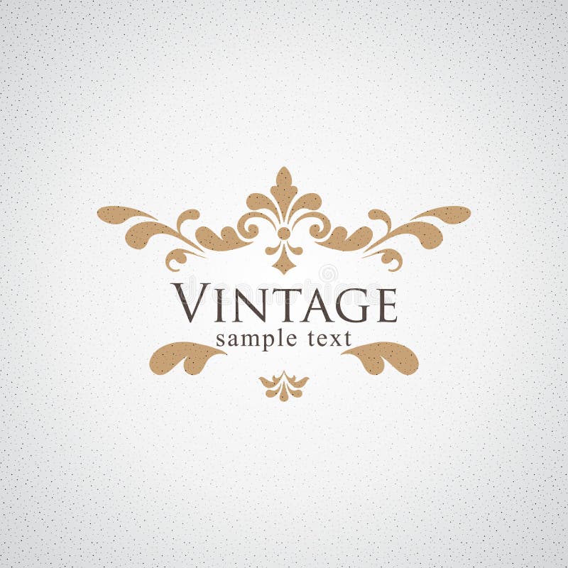 Vintage vector floral frame stock illustration Vintage vector floral frame stock illustration