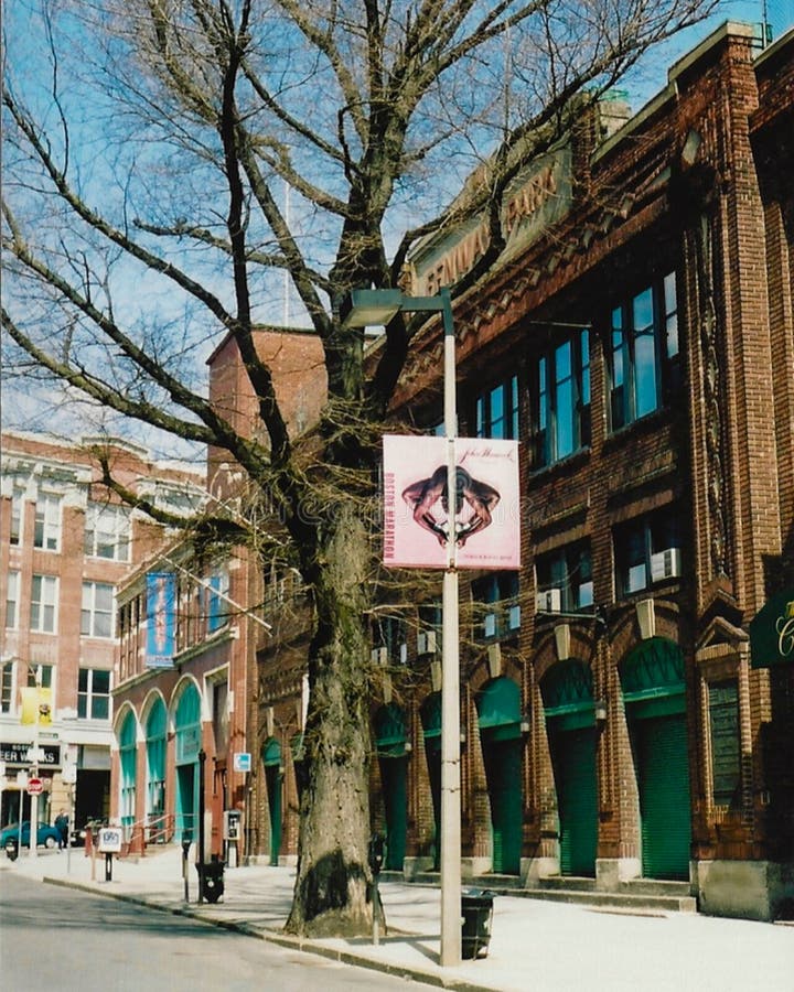 Vintage View of Yawkey Way, Boston, MA. Editorial Stock Image - Image of  baseball, boston: 42255019