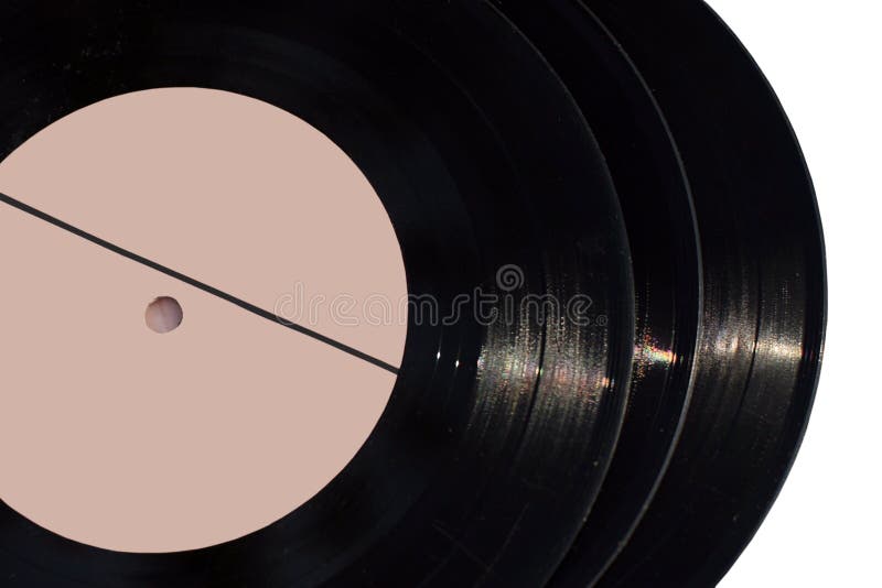 Vintage vinyl records stock image. Image of scratch, groove 16407713