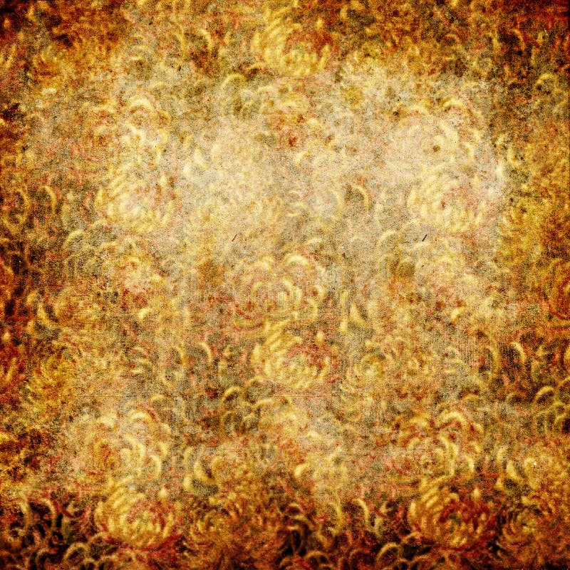 Vintage wallpaper royalty free illustration