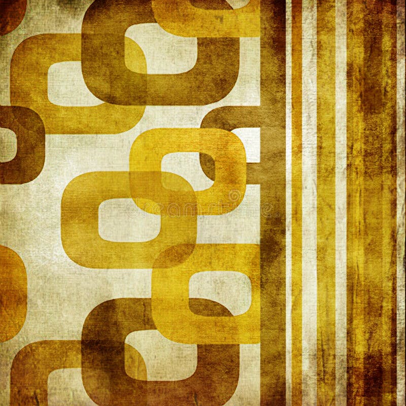 Vintage wallpaper royalty free illustration