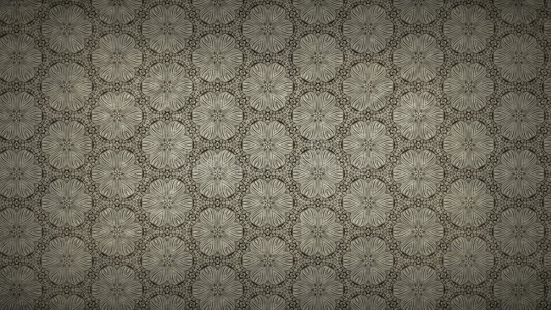 Vintage Wallpaper Pattern Background Design Template Stock Illustration -  Illustration of symmetrical, pattern: 161883329