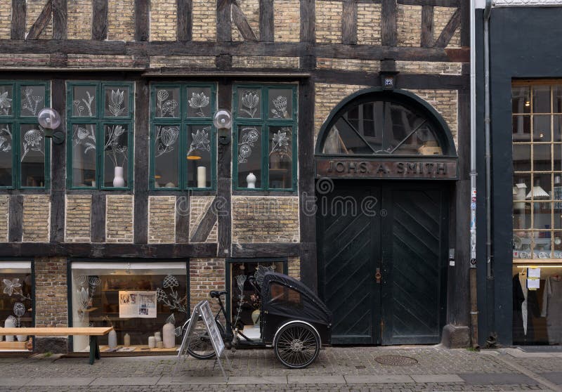 Vintage warehouses in Copenhagen stock photography Vintage warehouses in Copenhagen stock photography