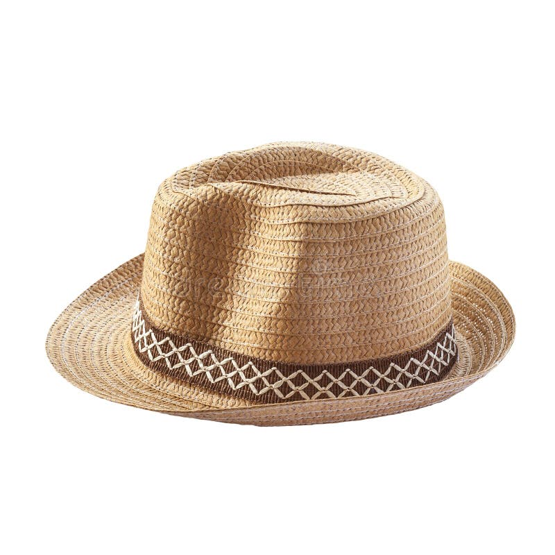 Vintage weave hat. stock image. Image of retro, weave - 54875829