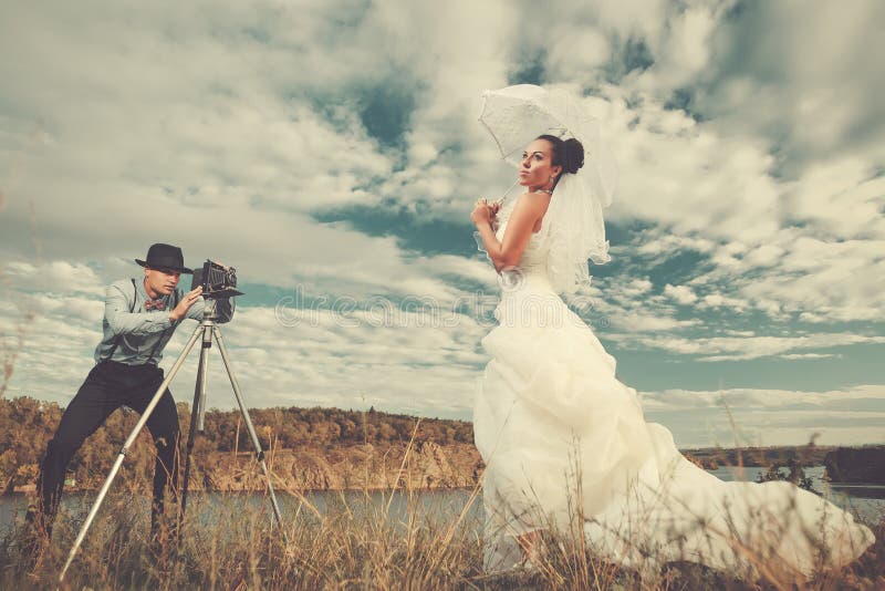 Vintage wedding.