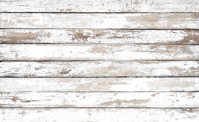 Vintage white wood background stock photography