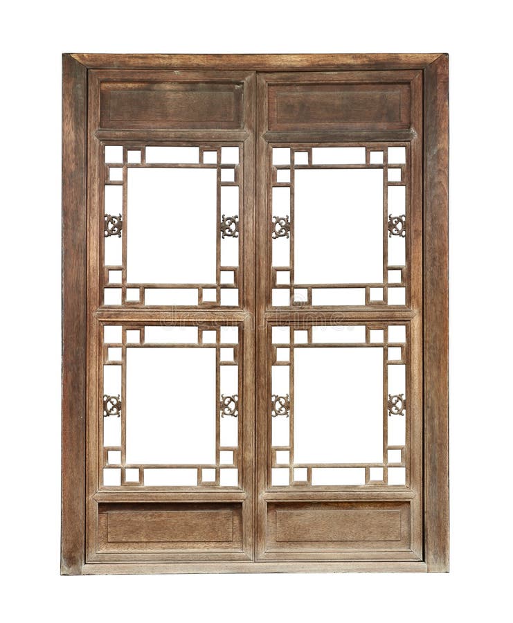 Vintage window frame, chinese style