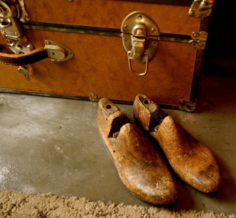 vintage wooden shoe stretcher