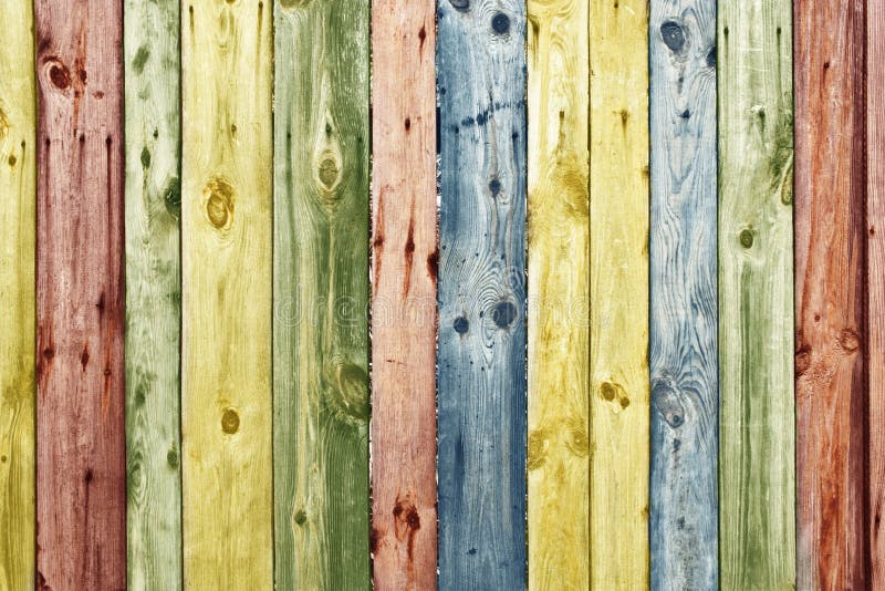 Vintage wooden wall