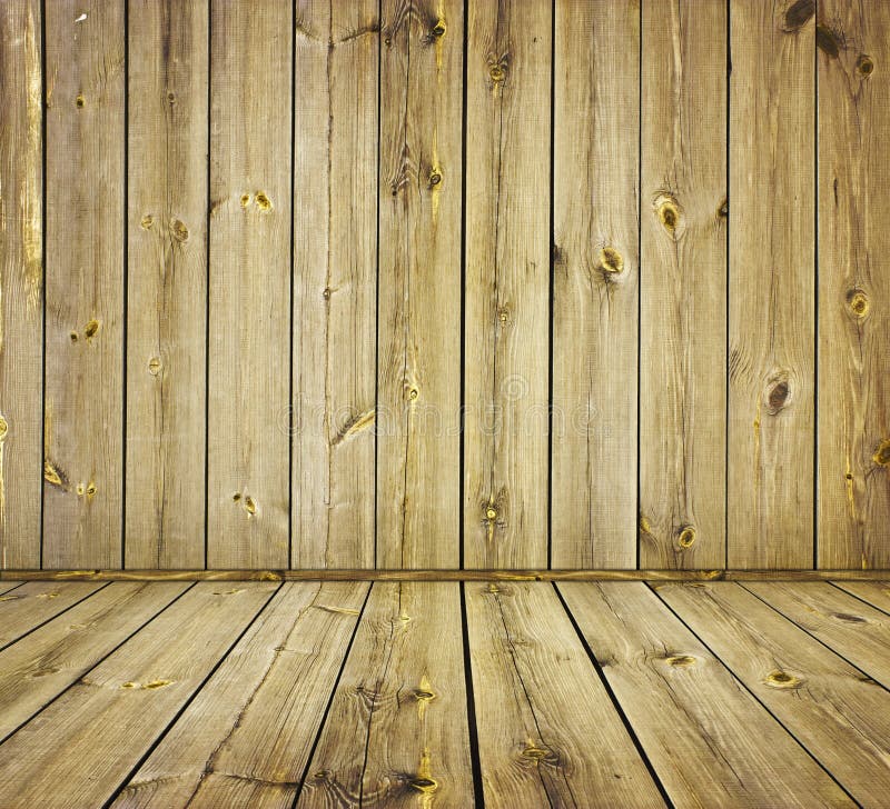 Vintage wooden wall
