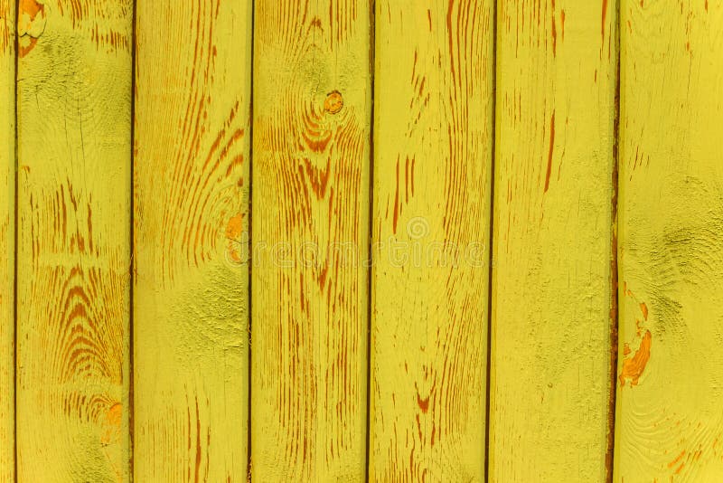 Vintage Yellow Faded Natural Rustic Wooden Background