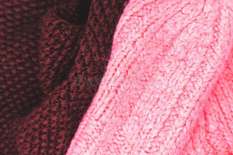 Vinter som sticker woolen texturbakgrund Färgrik stucken hori royaltyfri fotografi Vinter som sticker woolen texturbakgrund Färgrik stucken hori royaltyfri fotografi