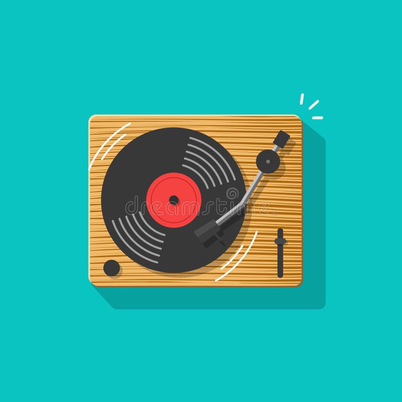 Gramophone,old Retro Record Player Icon Stock Vector - Illustration of