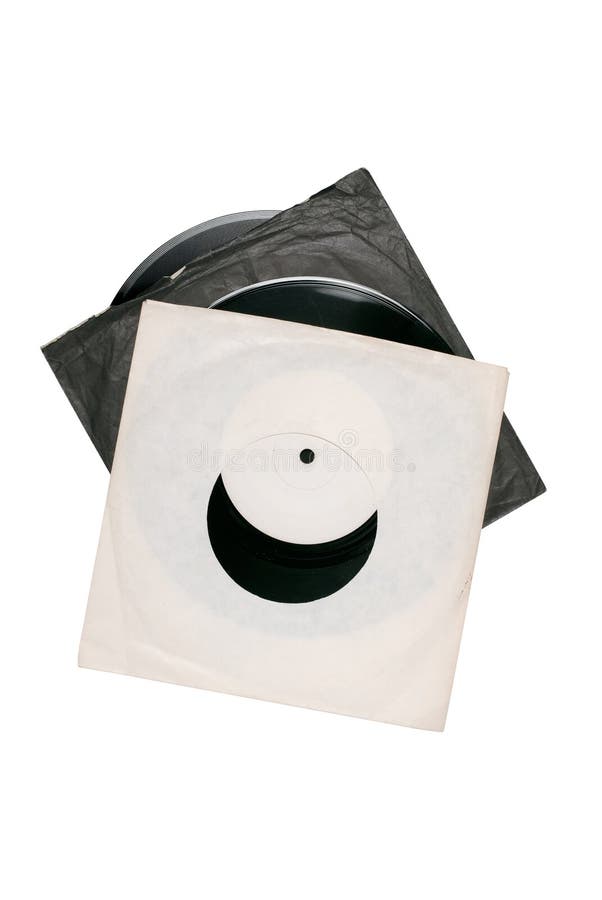 Vinyl records stock image. Image of retro, isolated, audio - 29622489