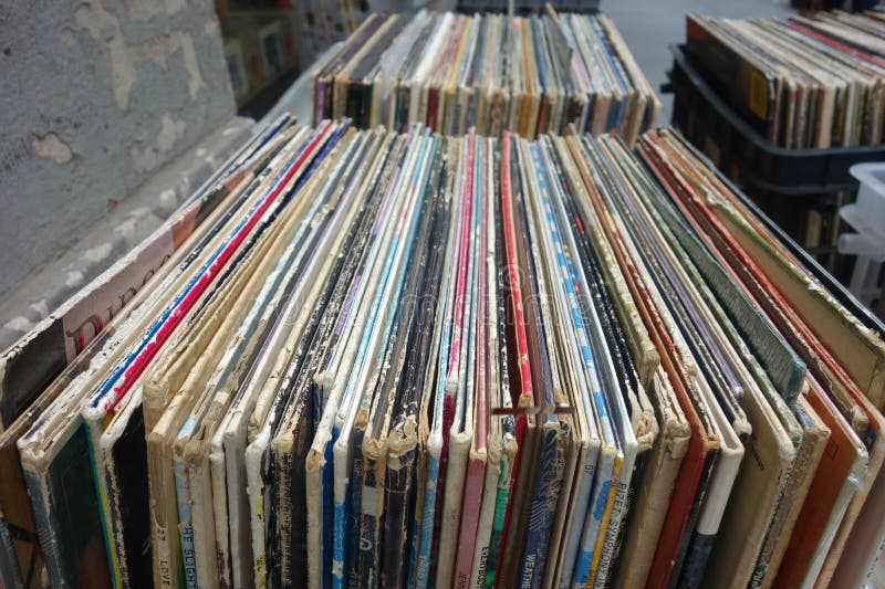 Menagerry Detailed training Vinyl Records stock photo. Image of vinyl, sale, retro - 41108916