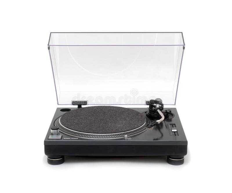 Turntable stock photo