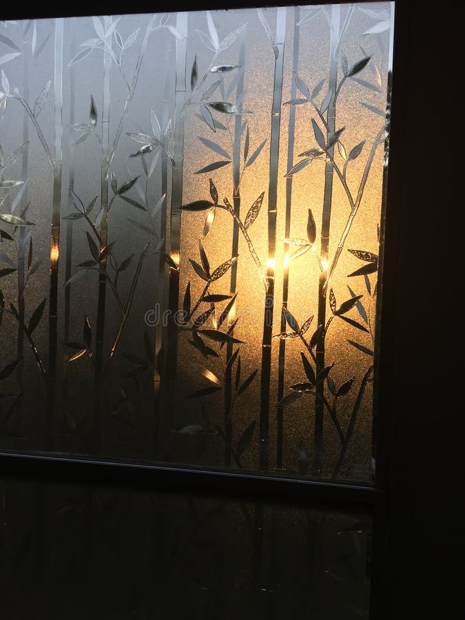 Sunlight shining through Vinyl Window Film.