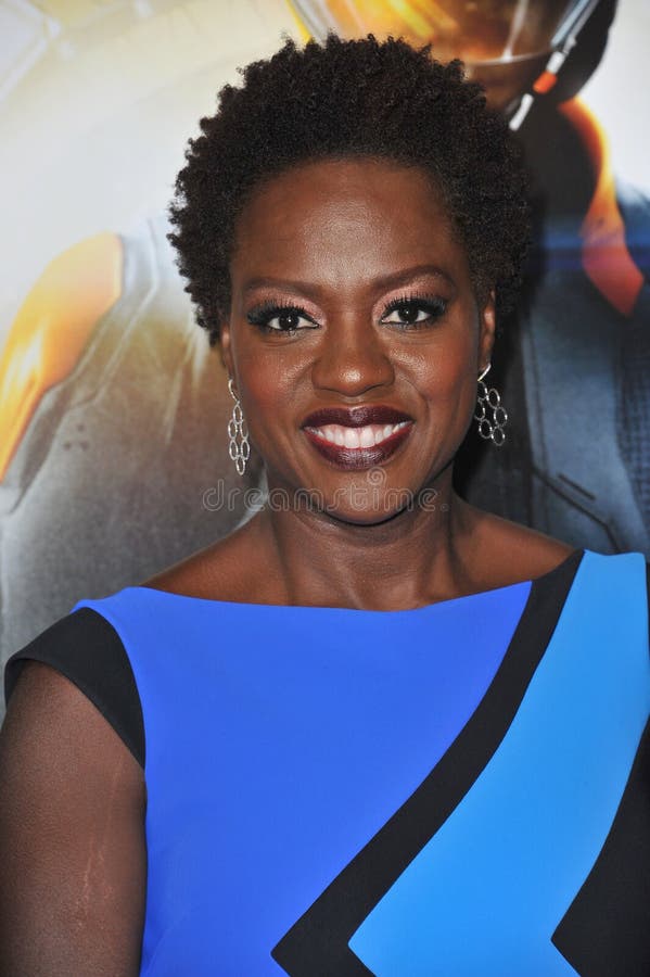 LOS ANGELES, CA - OCTOBER 28, 2013: Viola Davis at the Los Angeles premiere of her movie Ender's Game at the TCL Chinese Theatre. EDITORIAL USE ONLY. � Featureflash
