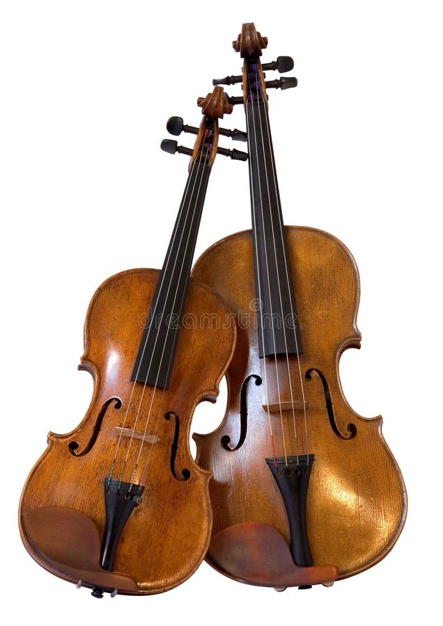 Viola and violin